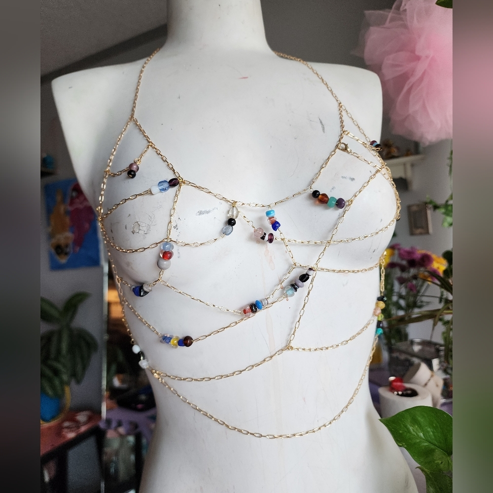 Golden chain top